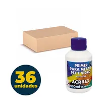 PRIMER METAIS PET E VIDRO 100ML ACRILEX 36 UN