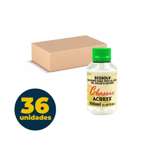 ECOSOLV 100ML ACRILEX 36 UN
