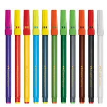Hidrocor 10 Cores + 2 Mágicas Faber-Castell Magic com 6 Estojos