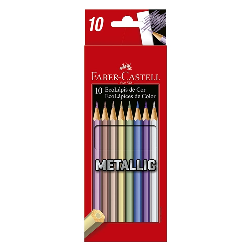 cores faber castell metalico ecolapis