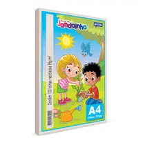 Papel Reciclado A4 210mmx297mm 75g 100 Folhas Jandainha com 50 Pacotes