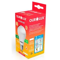 Lâmpada de LED 9W Bulbo Branca Quente 3000K Superled Ourolux