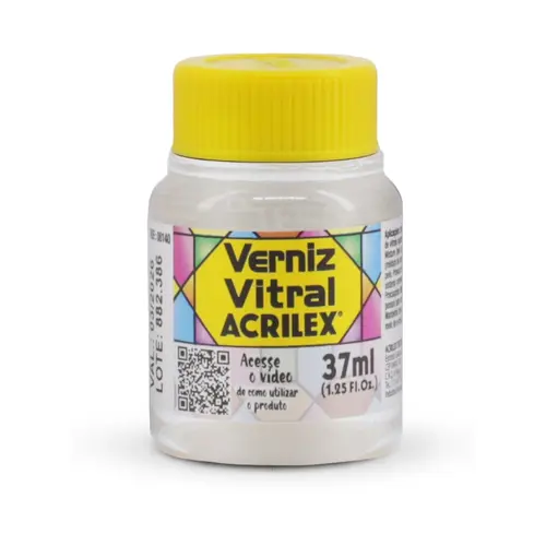 Verniz Vitral 37ml Incolor Acrilex