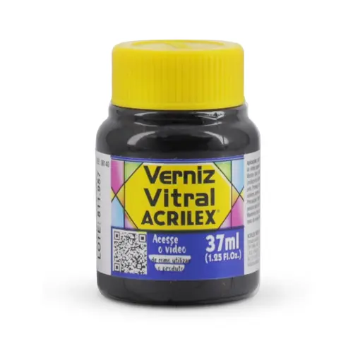 Verniz Vitral 37ml Azul Cobalto Acrilex