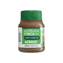 Tinta Acrílica Fosca Acrilex 531 Marrom 37ml