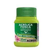 TINTA ACRILICA FOSCA 37ML ACRILEX 802 VERDE MACA 12 UN