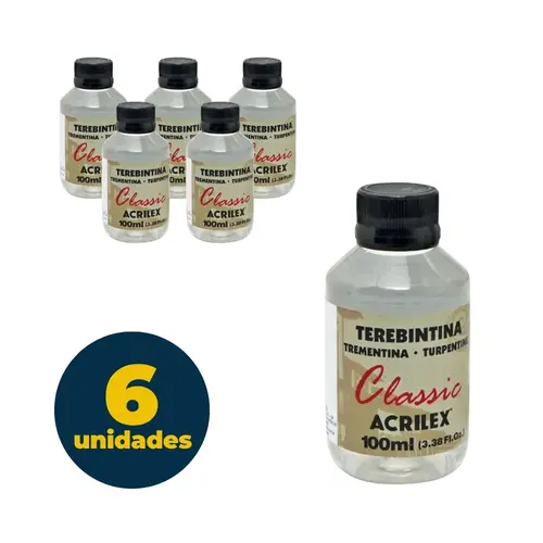 TEREBINTINA 100ML ACRILEX 06 UN