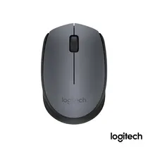 Mouse Sem Fio Logitech M170 Preto, 1000DPI, Design Ambidestro, Conexão USB e Pilha Inclusa