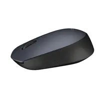 Mouse Sem Fio Logitech M170 Preto, 1000DPI, Design Ambidestro, Conexão USB e Pilha Inclusa