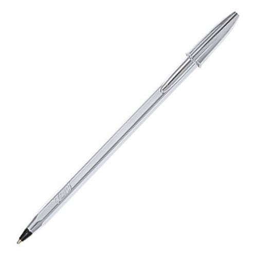 Caneta Bic Dourada E Prata Caixa Caneta Esferografica 1 0mm Bic Cristal Celebration Preta Corpo Prata Com 25 Unidades Em Promocao Aproveite