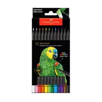 Lápis de Cor 12 Cores Faber-Castell Super Soft