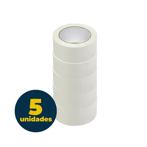 Fita Crepe 48mmx50m Adere com 5 Rolos
