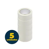 Fita Crepe 48mmx50m Adere com 5 Rolos