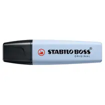 Marca Texto Stabilo Boss Azul Nublado Pastel com 10 Unidades