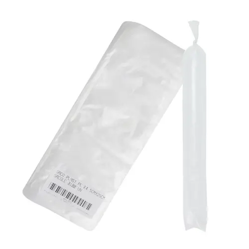 SACO PLASTICO PE 04,5CMX25CM SACOLE 100UN 10 CTO