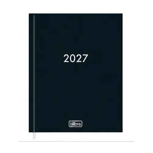 Agenda Executiva Costurada 15,9cm x 23,3cm Tilibra Memorial Napoli 2027