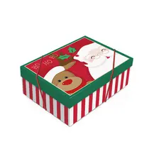 Caixa de Presente Retangular com Tampa 46cmx33cmx14cm Cromus M Amigos com 10 Unidades
