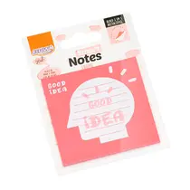 Bloco Adesivo Smart Notes 2 em 1 Frame Coral 30 Folhas BRW