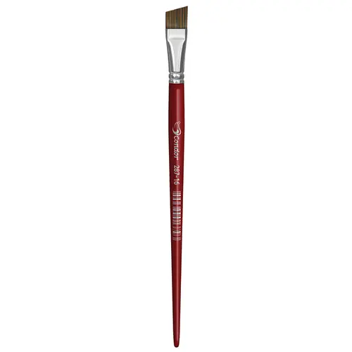 Pincel Artístico Chanfrado Condor 287-16 com 06 Unidades