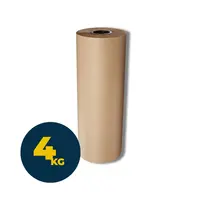 Papel Kraft Rolo Natural 80g Bobina 60cm 4Kg