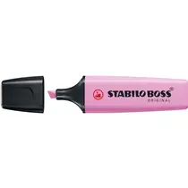 Marca Texto Stabilo Boss Fuchsia Pastel com 10 Unidades