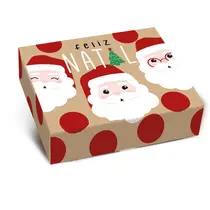 Caixa Presente Tampa e Fundo G 30cmx24cmx6cm Cromus Noelito