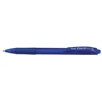 Caneta Esferográfica Retrátil 0.7mm Pentel Feel-It BX417 Azul com 12 Unidades