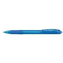 Caneta Esferográfica Retrátil 0.7mm Pentel Feel-It BX417 Azul Claro com 12 Unidades