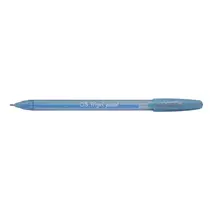Caneta Gel 0.8mm Cis Trigel Pastel Azul com 12 Unidades