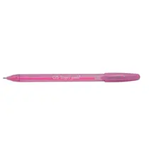 Caneta Gel 0.8mm Cis Trigel Pastel Rosa com 12 Unidades