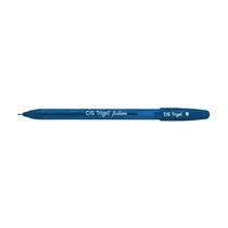 Caneta Gel 1.0mm Cis Trigel Fashion Azul com 12 Unidades