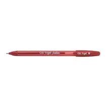 Caneta Gel 1.0mm Cis Trigel Fashion Vermelha com 12 Unidades