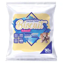 Massa para Biscuit 90g Polycol Marfim Pele com 12 Unidades