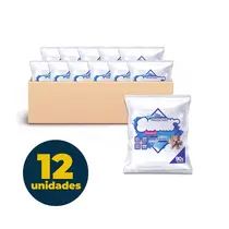 Massa para Biscuit 90g Polycol Branco com 12 Unidades