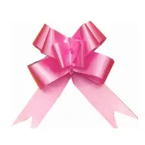 Laço Fácil Pronto 1,8cm x 34cm VMP Rosa Liso com 20 Pacotes de 10 Unidades