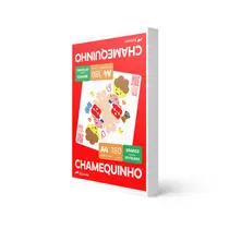 Papel Sulfite 180g A4 21cm x 29,7cm 50 Folhas Chamequinho