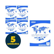 BLOCO FLIP CHART 63CMX80CM 63G C/ 50FL SD 5 BL