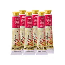 Tinta Óleo Bisnaga 20ml Acrilex Oil Colors Magenta 315 com 06 Unidades