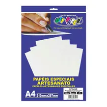 Papel Opaline A4 120g/m² 50 Folhas Off Paper Branco com 10 Pacotes