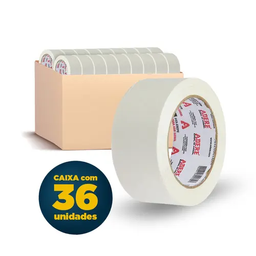 Fita Crepe 38mmx50m Adere com 36 Rolos