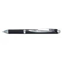 Caneta Gel Permanente 0.7mm Pentel Energel BLP77 Preta com 12 Unidades