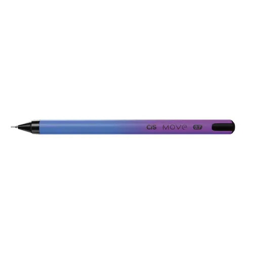 Caneta Esferográfica 0.7mm Cis Move Azul com 12 Unidades