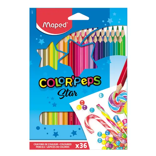 LAPIS COR 36 CORES MAPED COLOR PEPS 4 EST