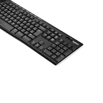 Teclado Sem Fio Logitech K270 com Teclas de mídia de Fácil Acesso, Conexão USB e Pilhas Inclusas
