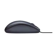 Mouse Com Fio Logitech M100 Preto, Design Ambidestro, Conexão USB
