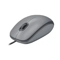 Mouse Com Fio USB Logitech M110 Cinza