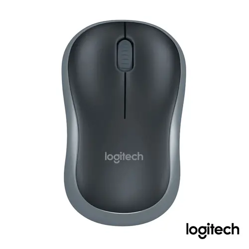 Mouse Sem Fio USB 1000DPI Logitech M185 Cinza