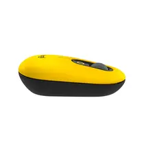 Mouse Sem Fio Bluetooth Logitech POP Amarelo