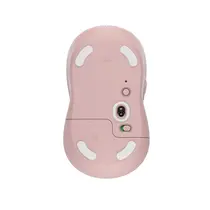 Mouse Sem Fio Logitech Signature M650 Rose, Clique Silencioso, 2000DPI, Pilha Inclusa, Conexão Bluetooth e USB