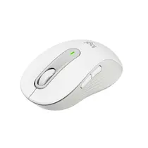 Mouse Sem Fio Bluetooth e USB Logitech Signature Compacto M650 Off White